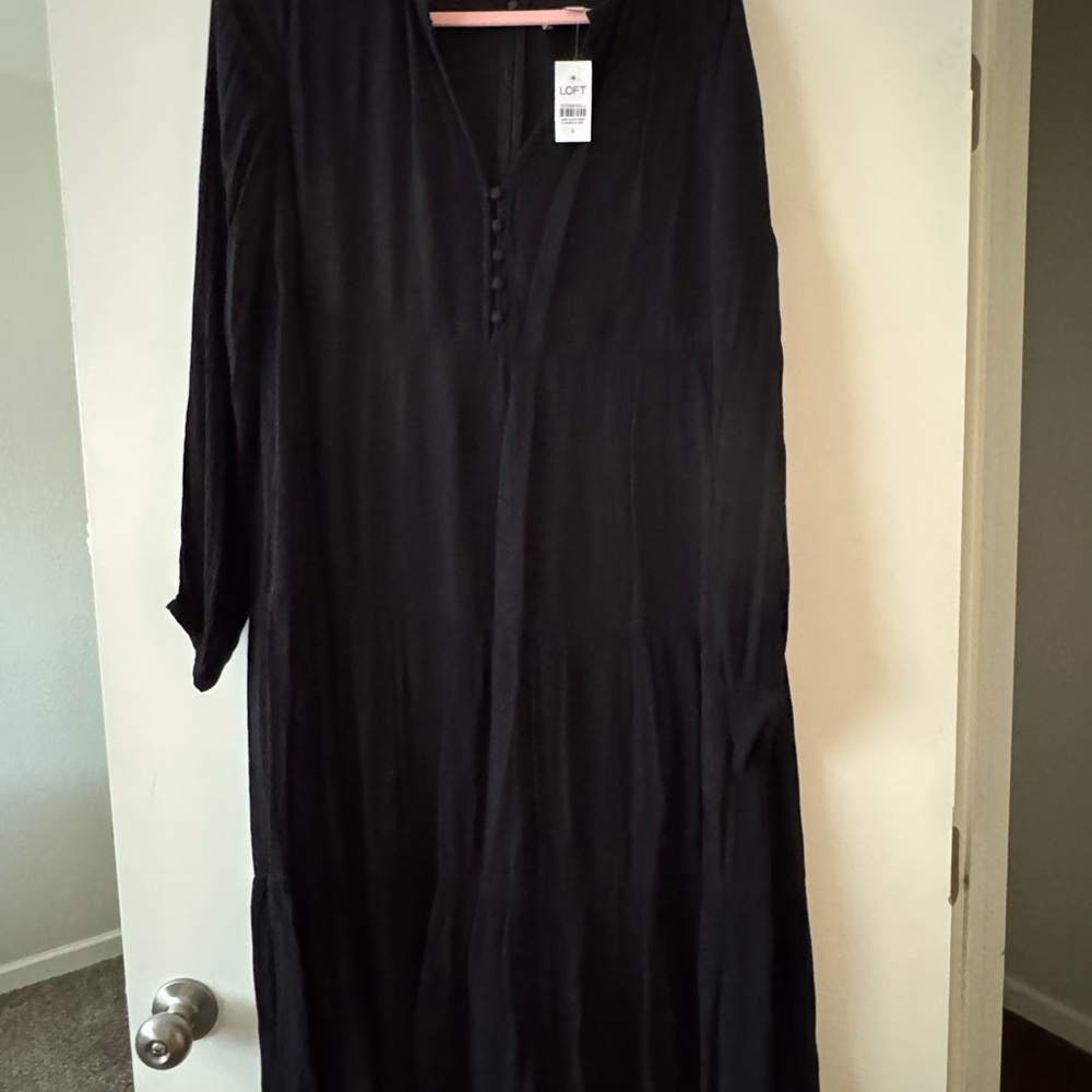 LOFT Classic Black Dress